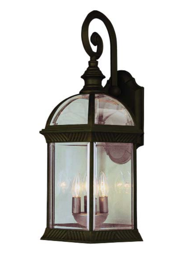 Botanica II Oversized Large Outdoor Carriage Lantern Wall Sconce Light