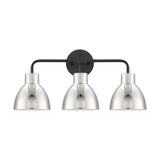 Sloan 3-Light Modern Farmhouse Vanity Wall Sconce with Metal Shade