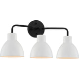Sloan 3-Light Modern Farmhouse Vanity Wall Sconce with Metal Shade