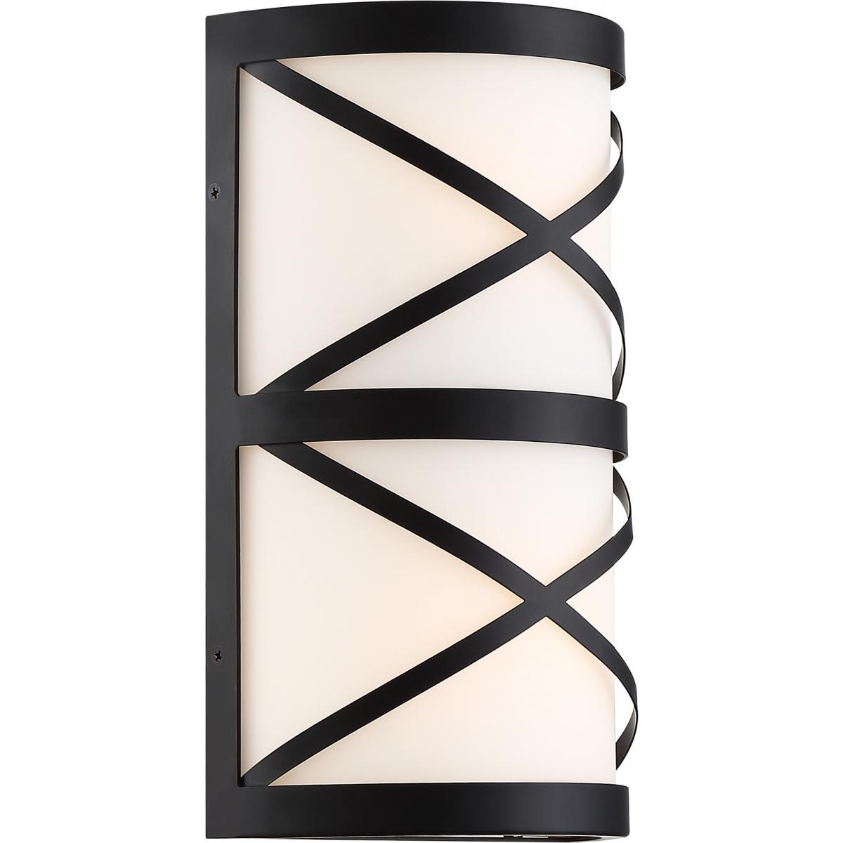 Sylph 2-Light Modern Vanity Wall Sconce by Nuvo Lighting - Dark Aged Bronze 60-6840