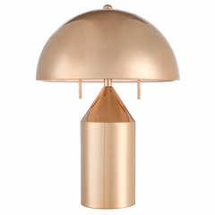 Ranae Modern Metallic Dome Table Lamp