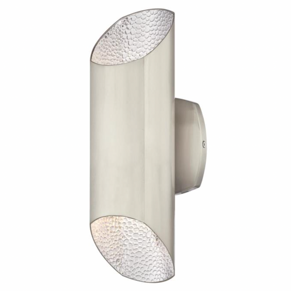 Carson Silver Metallic LED Sconce