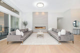 Kawan 16" Modern LED Flush Mount Ceiling Fixture