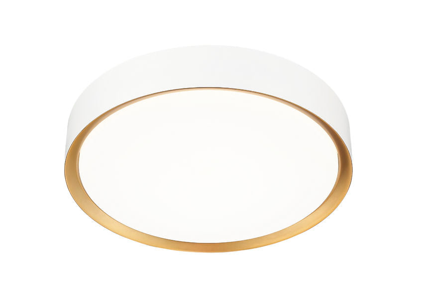 Kawan 16" Modern LED Flush Mount Ceiling Fixture