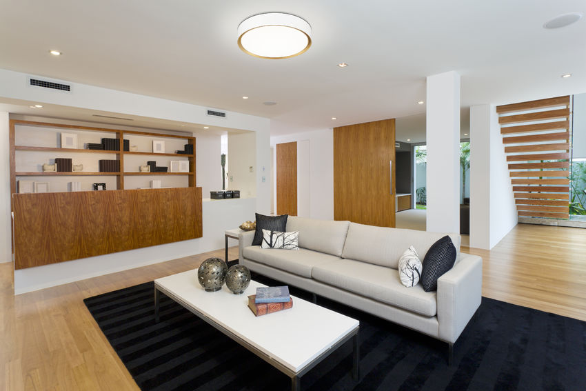 Kawan 16" Modern LED Flush Mount Ceiling Fixture