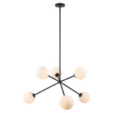 Haskell 6-Light Globe Sputnik Chandelier