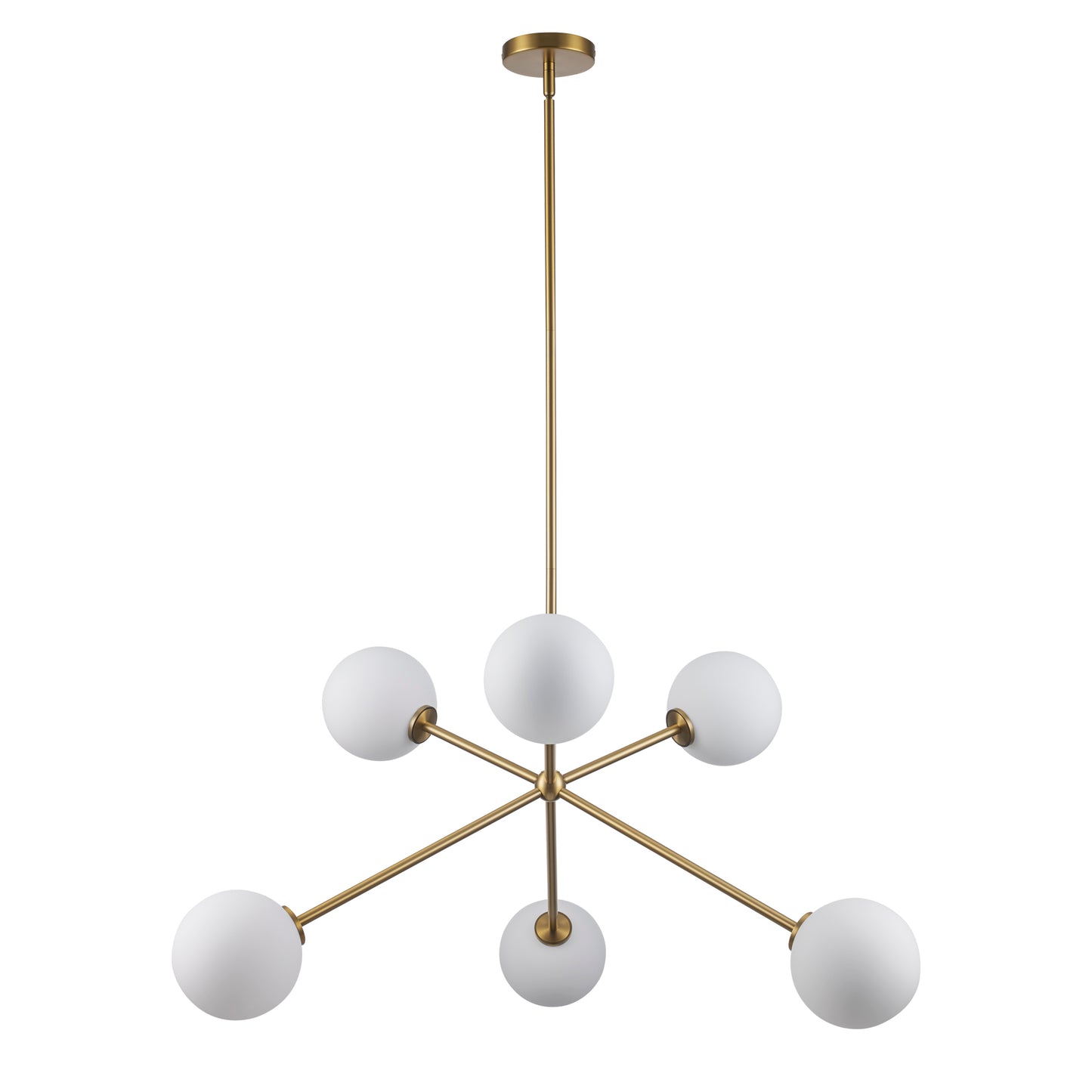 Haskell 6-Light Globe Sputnik Chandelier