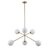 Haskell 6-Light Globe Sputnik Chandelier