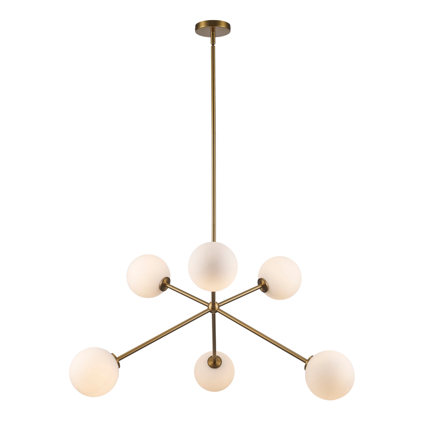 Haskell 6-Light Globe Sputnik Chandelier