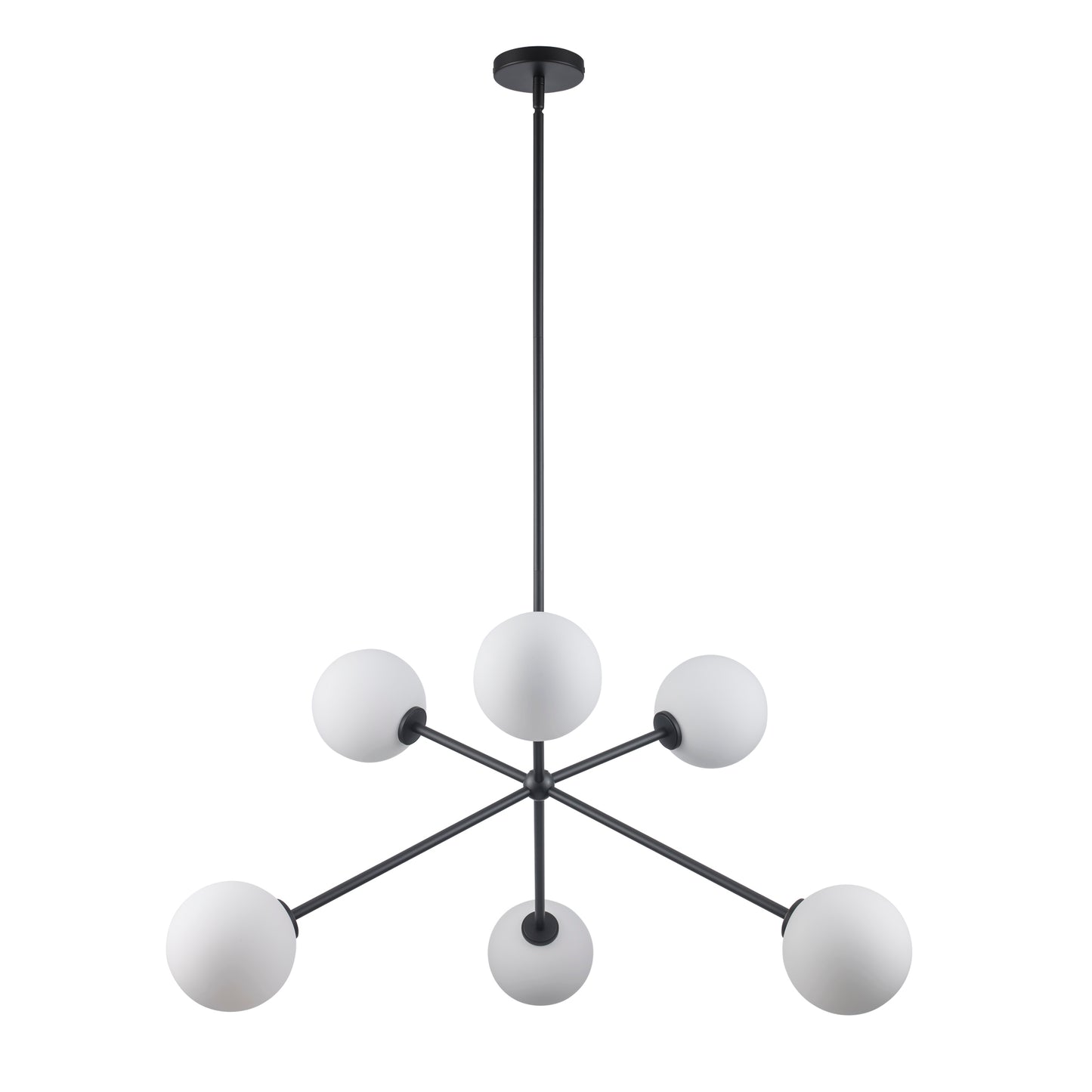 Haskell 6-Light Globe Sputnik Chandelier