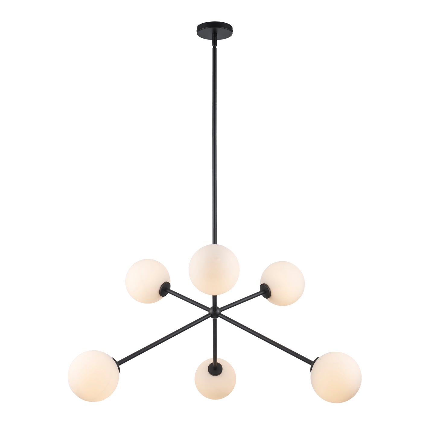 Haskell 6-Light Globe Sputnik Chandelier