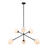 Haskell 6-Light Globe Sputnik Chandelier