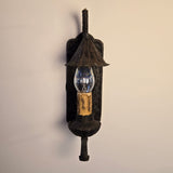 Set of 3 Vintage Iron 1920's Spanish Deco Wall Sconces