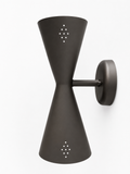 Exterior Pinhole Cone Sconce
