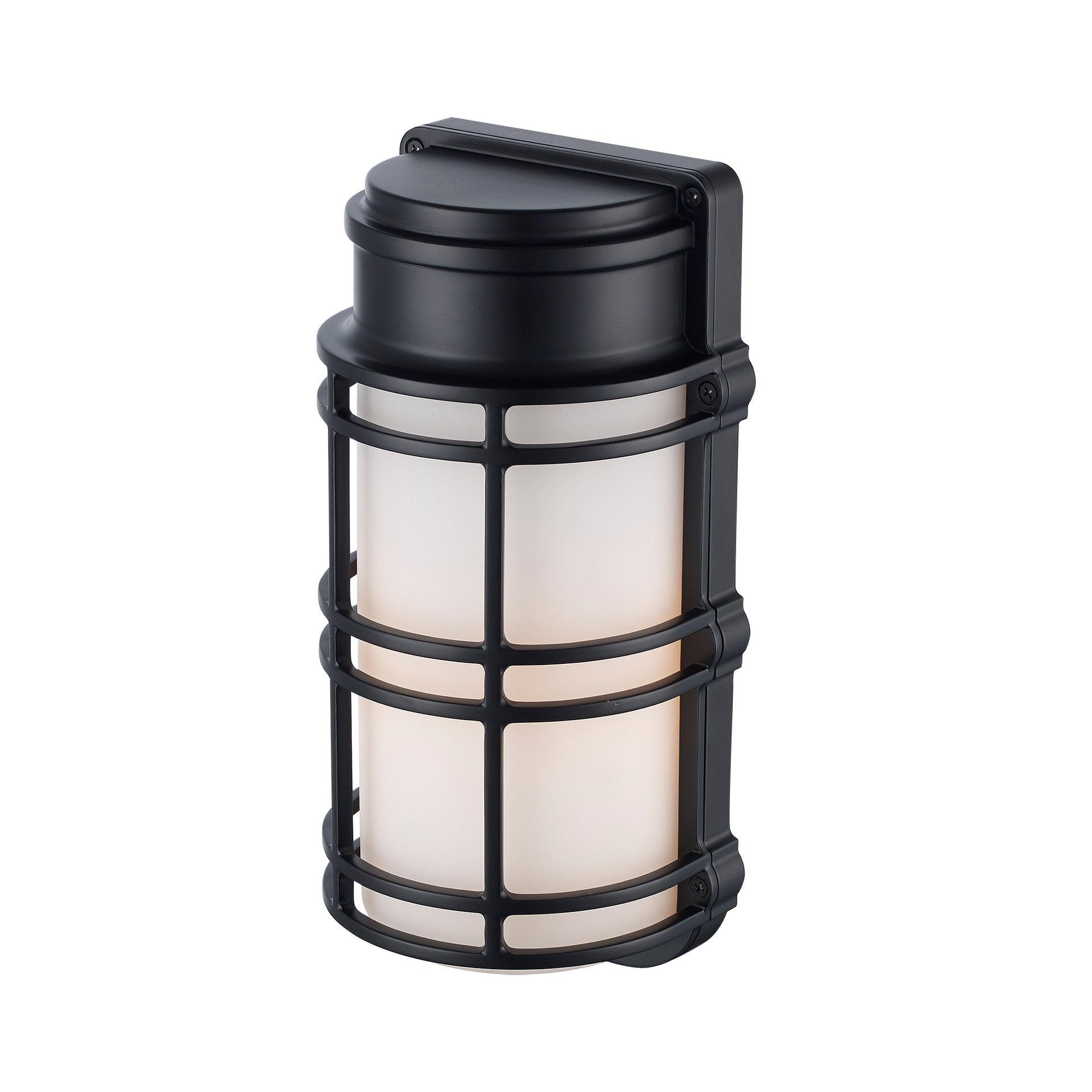 Wallace Retro Nautical Outdoor Wall Lantern - Exterior Bulkhead Fixture
