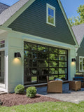 Asher Exterior LED Downlight Outdoor Cone Wall Sconce