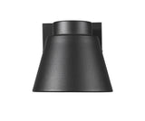 Asher Small Exterior LED Downlight Outdoor Cone Wall Sconce