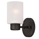 Sylvestre Modern Frosted Glass Wall Sconce by Westinghouse