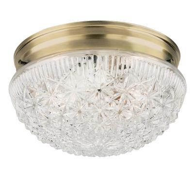 Cut Crystal Flush Mount