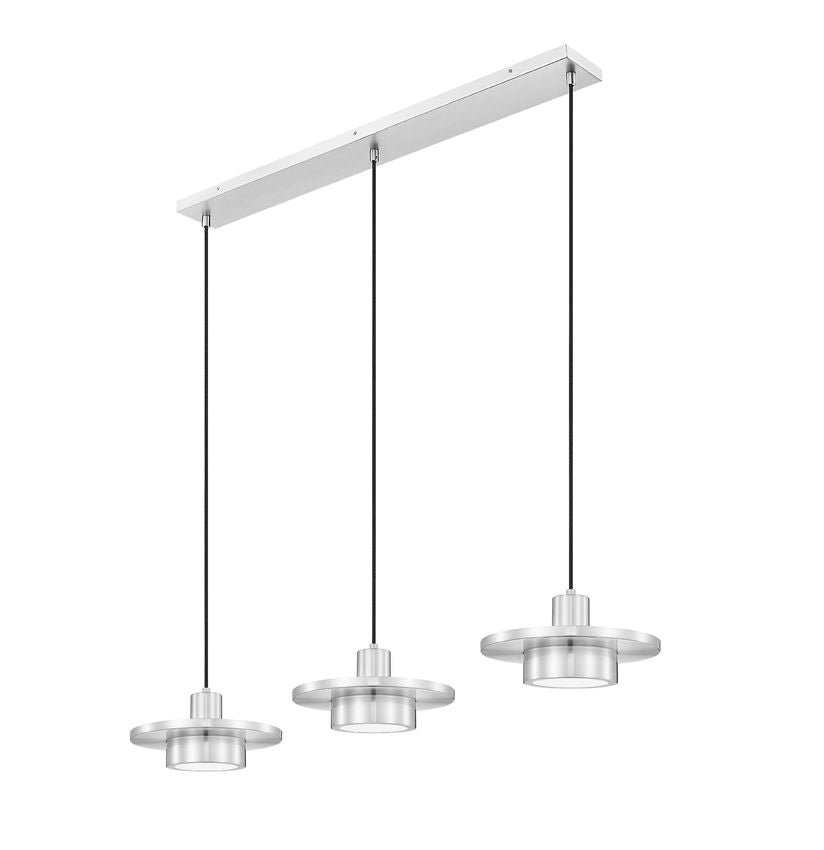 Ludo 3-Light Linear Chandelier