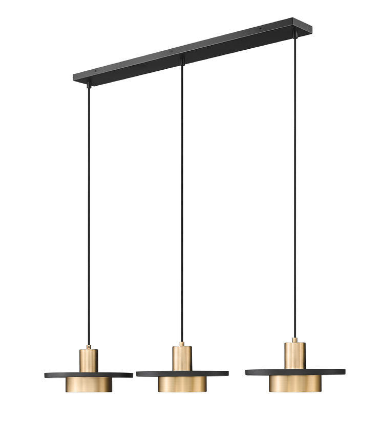 Ludo 3-Light Linear Chandelier