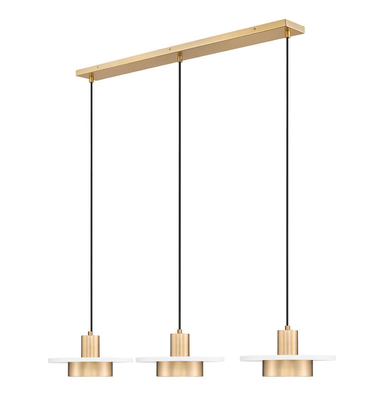 Ludo 3-Light Linear Chandelier