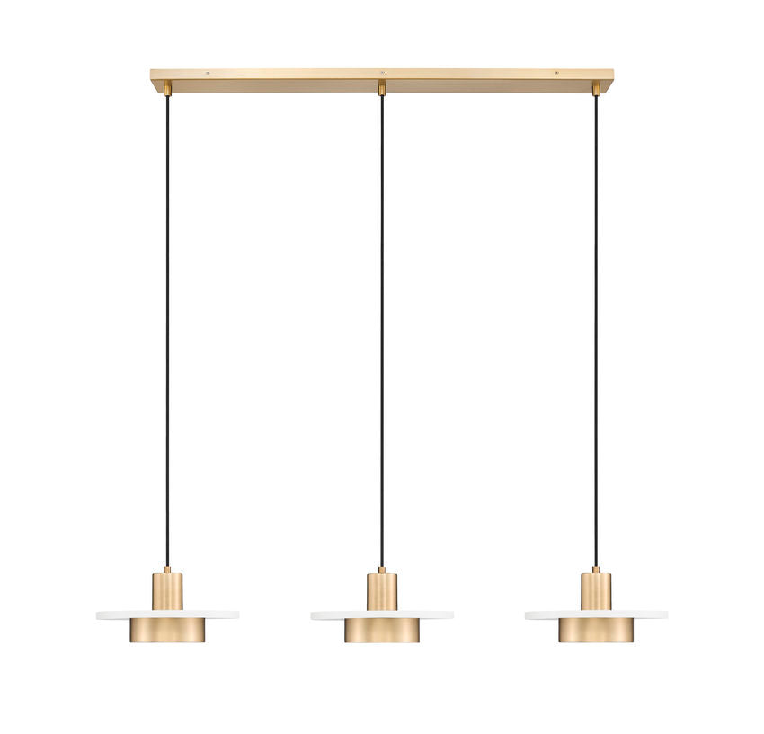 Ludo 3-Light Linear Chandelier