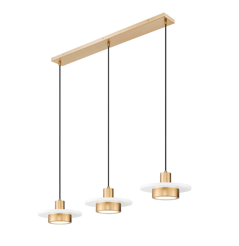 Ludo 3-Light Linear Chandelier