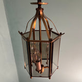 Vintage 3-Light MCM Lantern Pendant