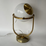 Handmade Brass Globe Table Lamp