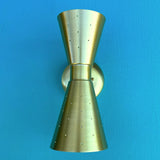 Dual Cone Pinhole Sconce