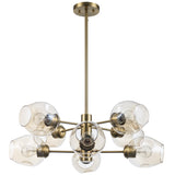 Clusters 8-Light Sputnik Chandelier