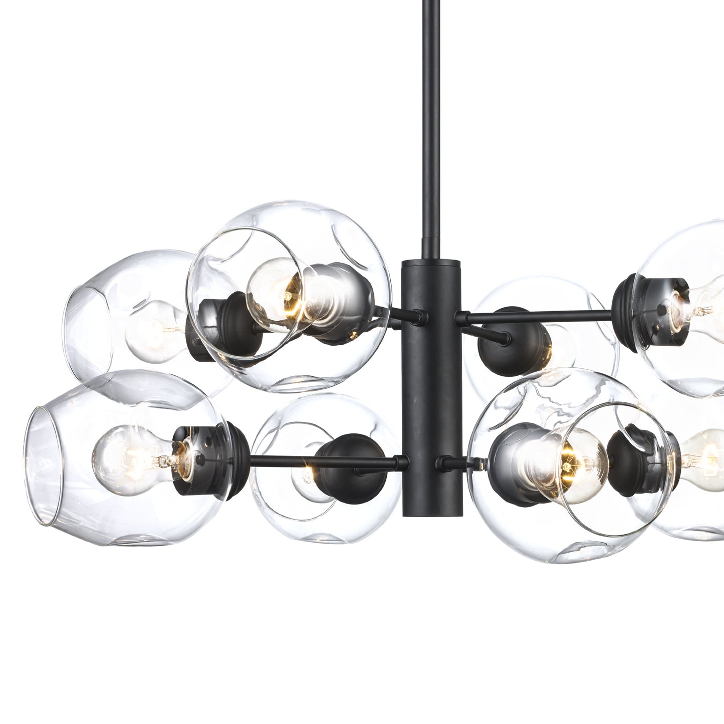 Clusters 8-Light Sputnik Chandelier