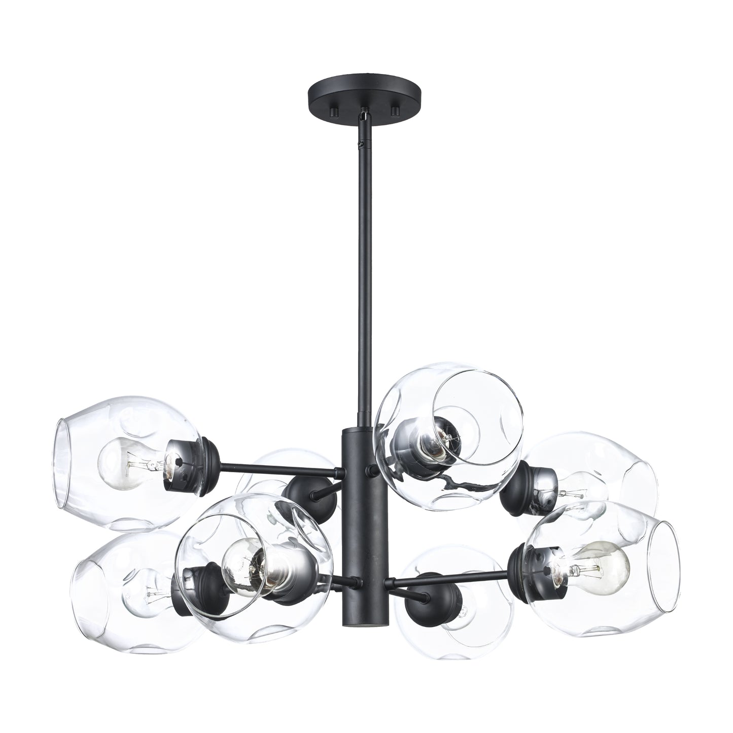 Clusters 8-Light Sputnik Chandelier