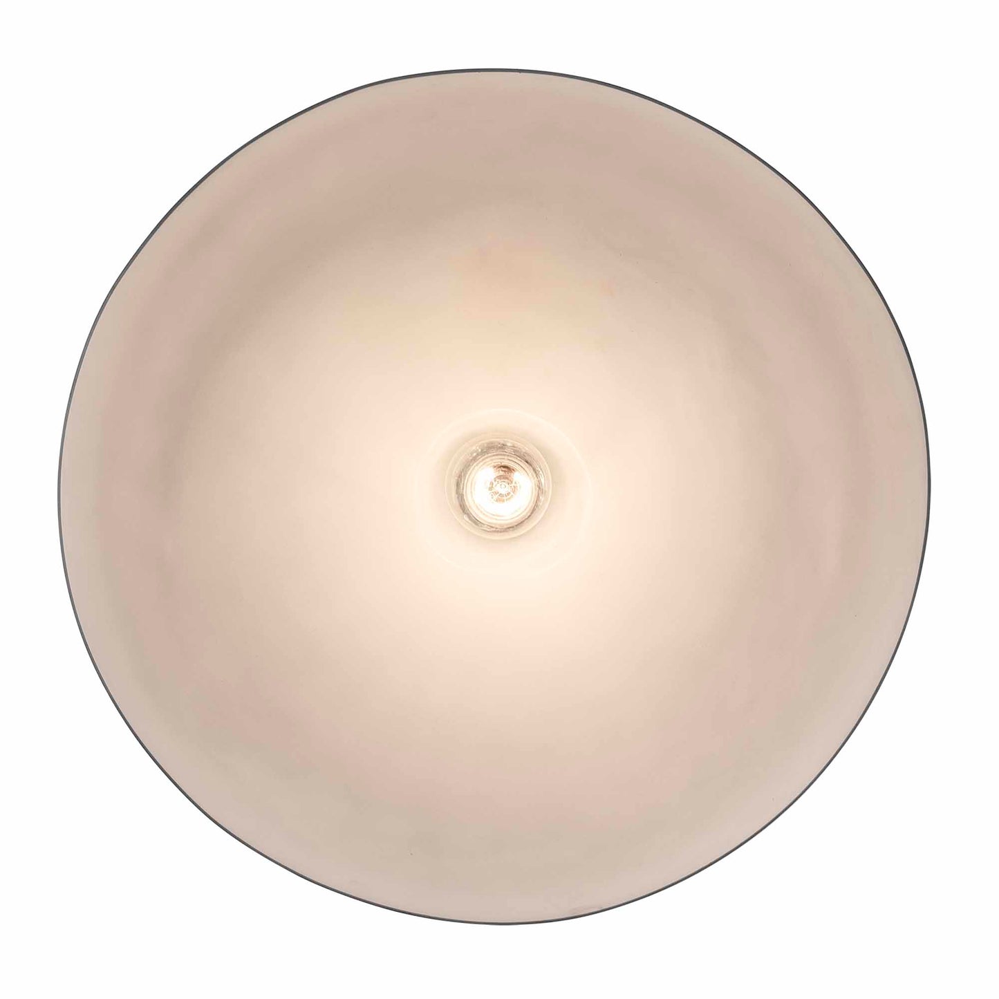 Mercer Modern Metal Dome Downlight Pendant Lamp in Black
