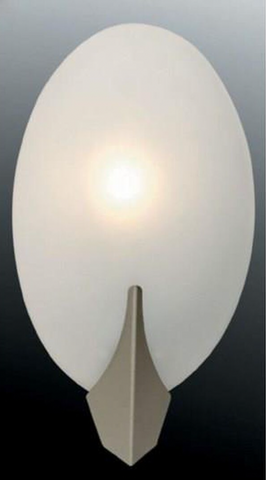 Franco-Goccia Frosted Glass Modern Wall Sconce