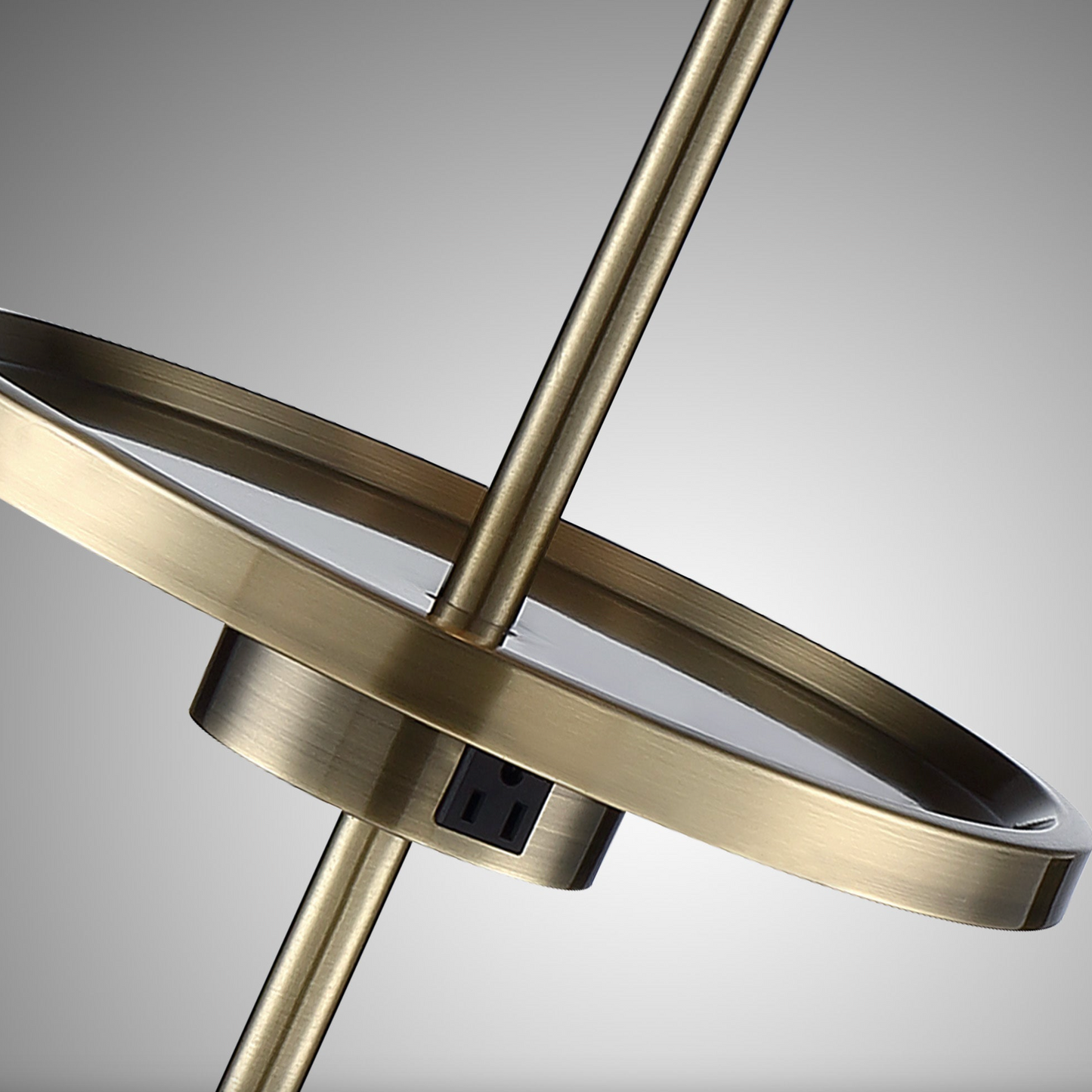 Tungsten Brass Floor Lamp