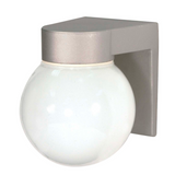 Modern Exterior Globe Sconce