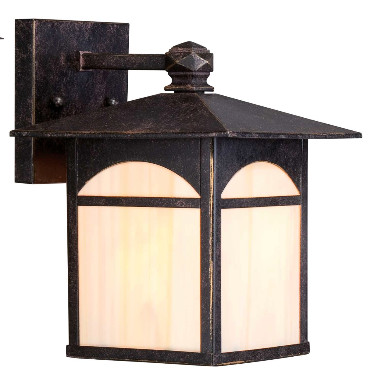 Canyon Honey Glass Outdoor Lantern
