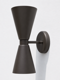 Exterior Dual Cone Sconce