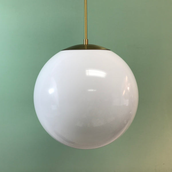 14" Acrylic Globe Pendant