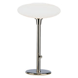 Ovo Modern Mushroom Globe Table Lamp by Rico Espinet - Aged Brass or Polished Nickel 