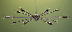 36" Classic Sputnik Chandelier Pendant Light Chrome