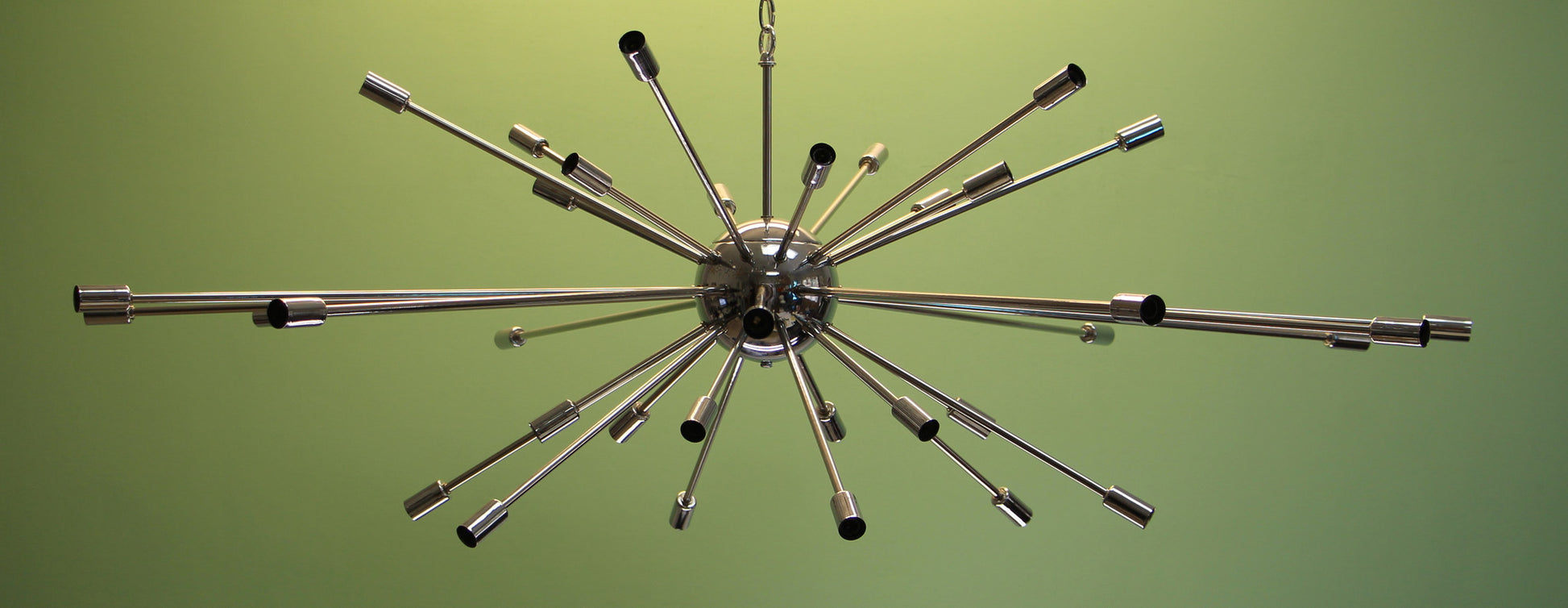 57" Sputnik Chandelier Midcentury Modern Pendant Atomic