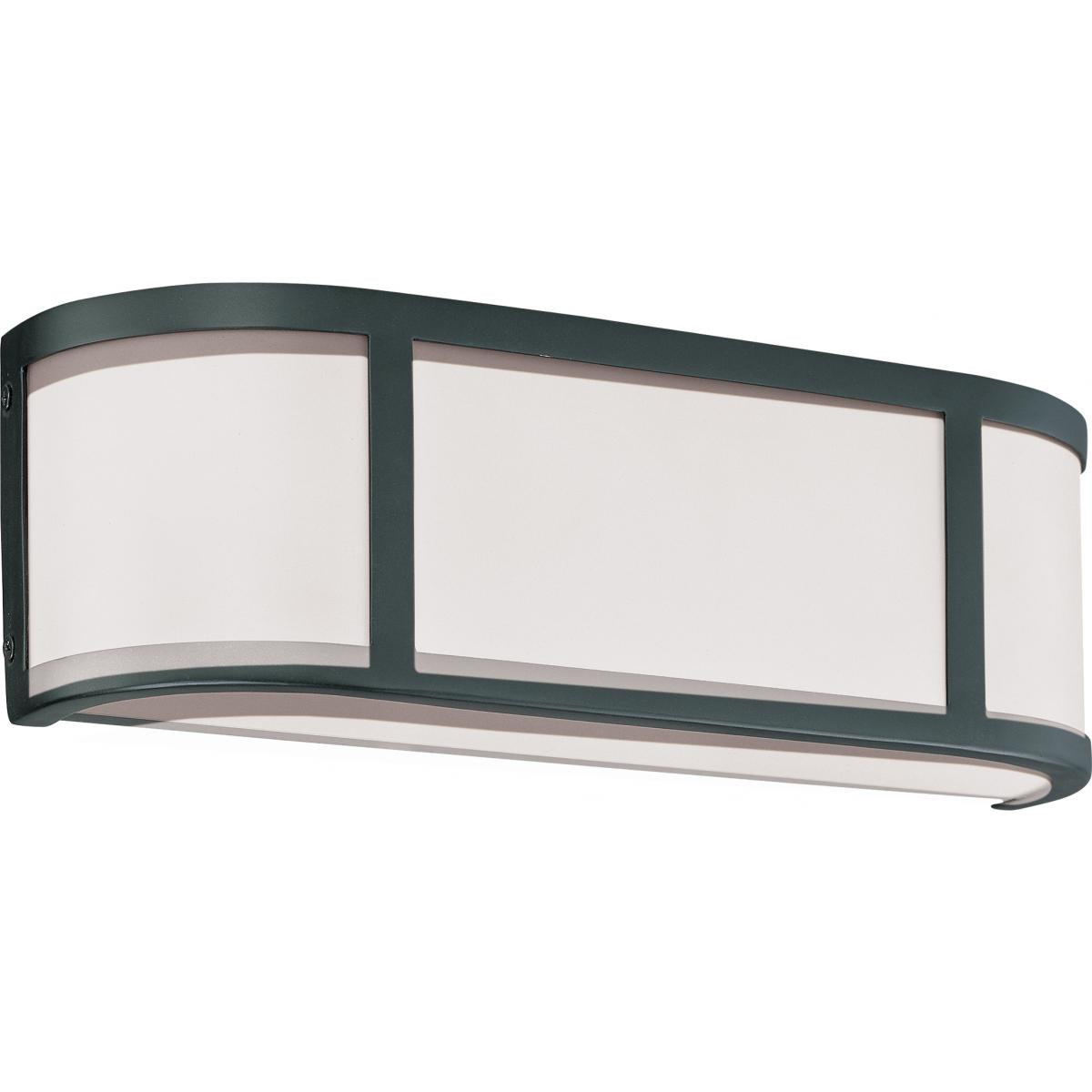Odeon 2-light Modern Vanity Bath Sconce by Nuvo Lighting - Dark Aged Brass -  60-2972