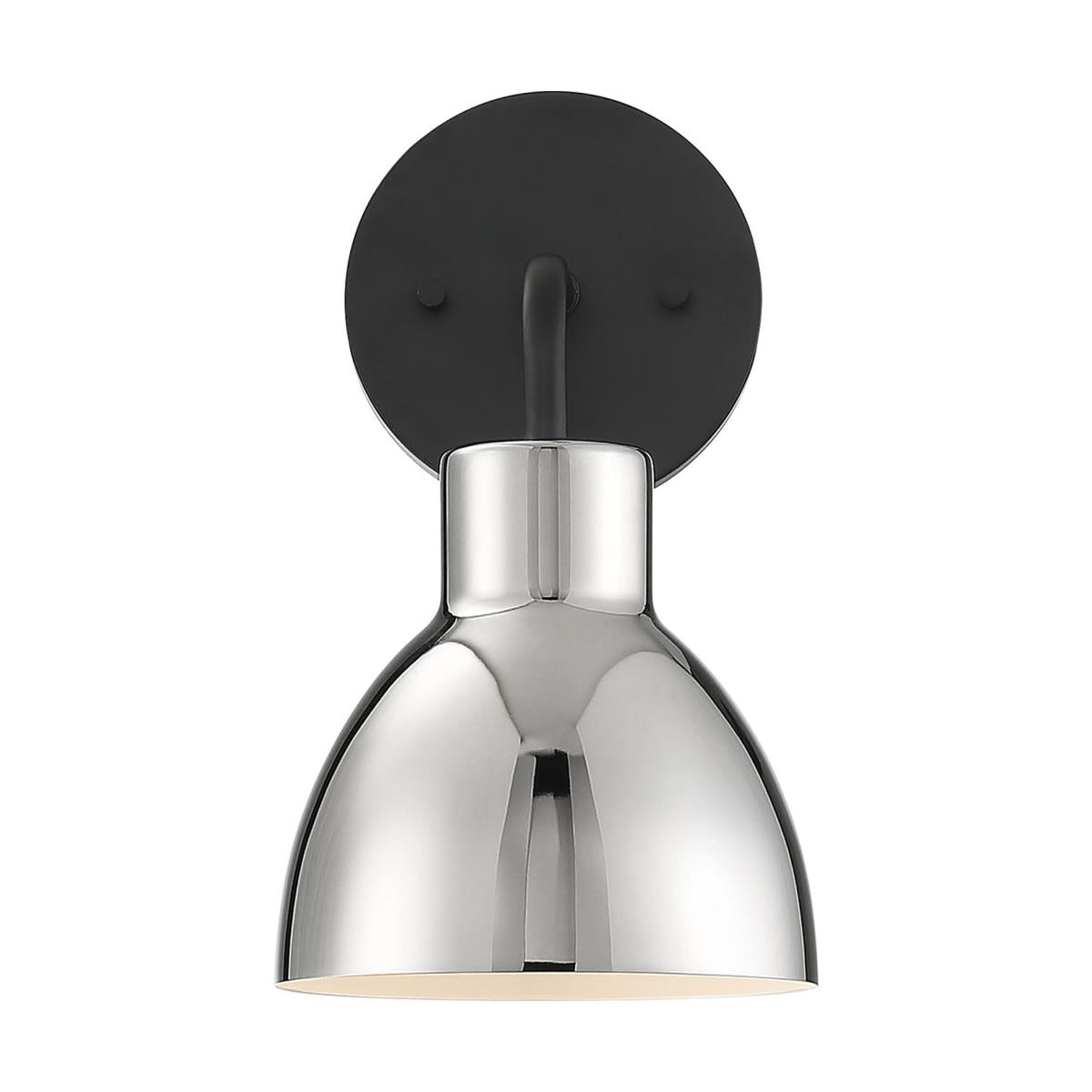 Sloan 1-Light Modern Vanity Wall Sconce with Metal Shade