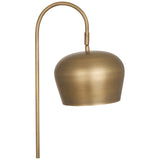 Robert Abbey Bumper Brass and Marble Retro Arc Lamp by Rico Espinet - Practical Props