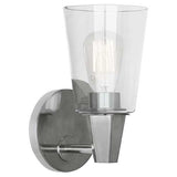 Wheatley Clear Glass Wall Sconce