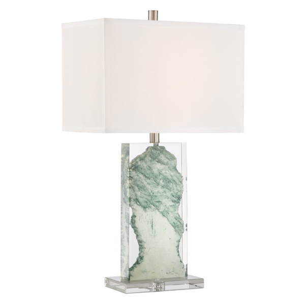 Cleon Lucite Table Lamp