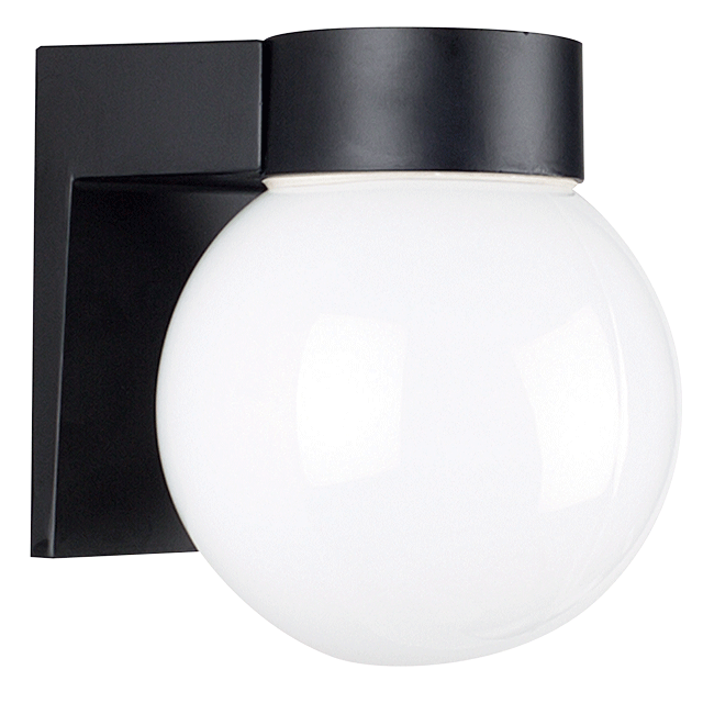 Modern Exterior Globe Sconce Retro Lighting by Practical Props